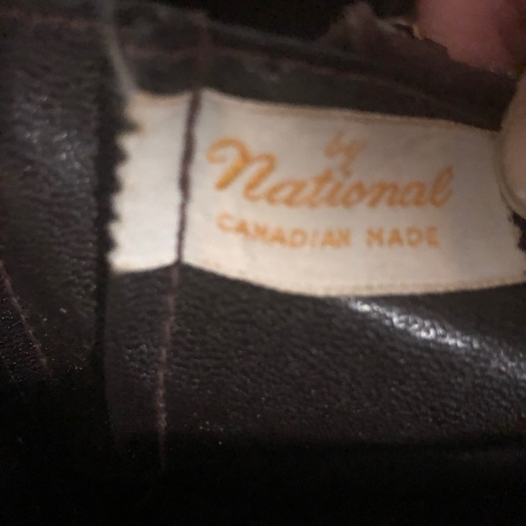 Vintage Genuine brown leather purse by National - Picture 6 of 6